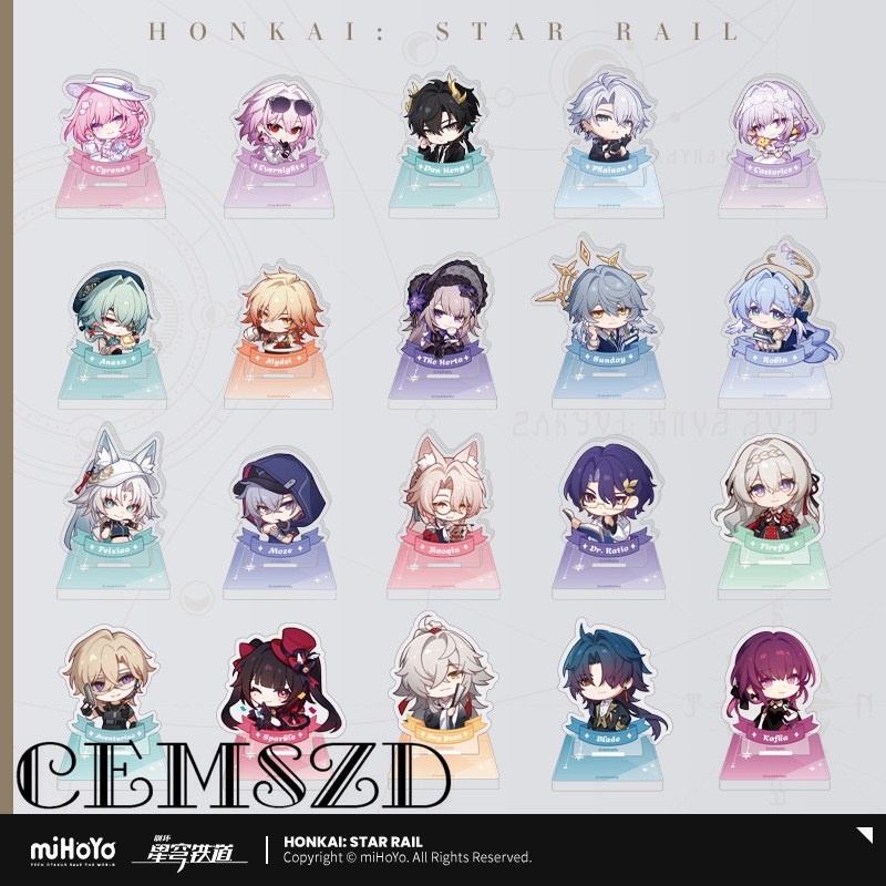 Acrylic Cosplay Prop - [ของแท้] เกม Honkai Star Rail Mydei