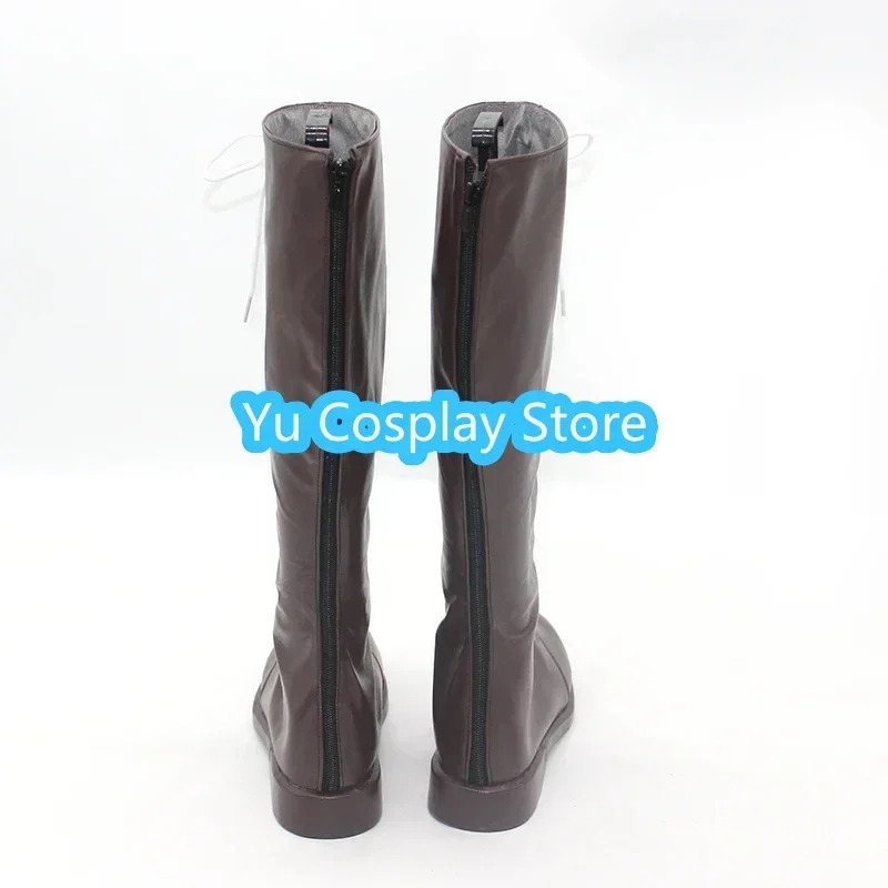 Frieren Cosplay Prop - แคนดี้ 2025Yu-อะนิเมะฟรีเรนที่งานศพสตาร์ค PU รองเท้าหนังฮาโลวีนคาร์นิวัลรองเท้าอุปกรณ์ประกอบฉากคอสเพลย์ Cu