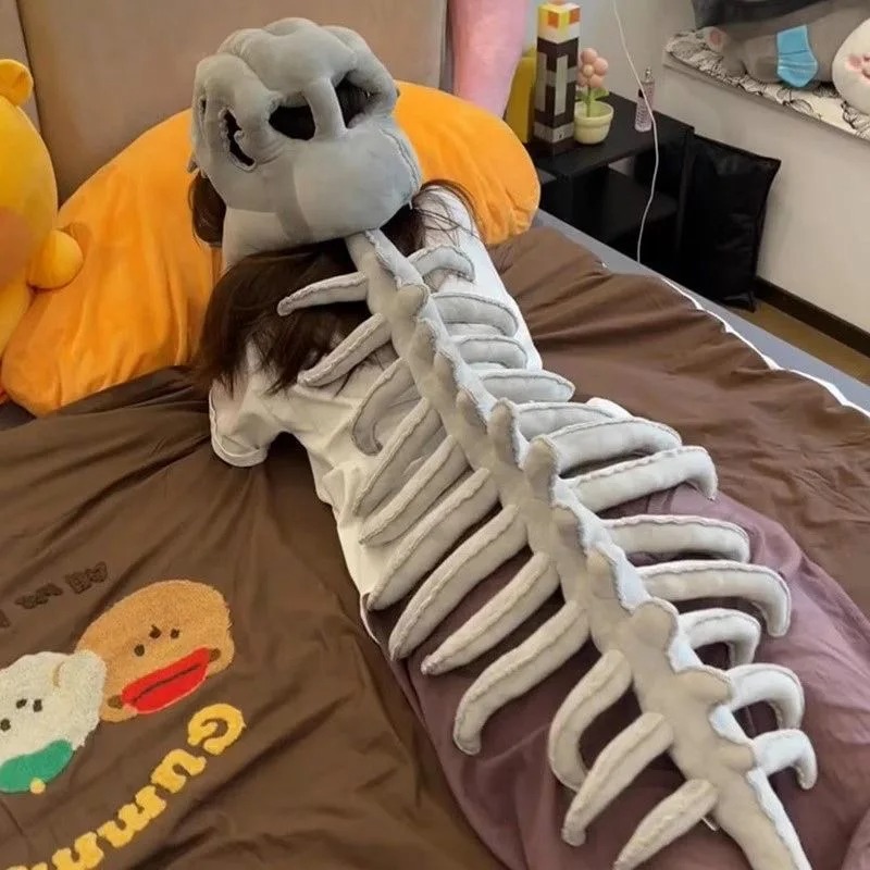 Fishbones Cosplay Prop - ตุ๊กตาปลาทรงกระดูกปลาสุดสร้างสรรค์ ชุดคอสเพลย์ ชุดแกล้งคนในวันฮาโลวีน อุปกรณ์ประกอบการแสดงในงานปาร์ตี้