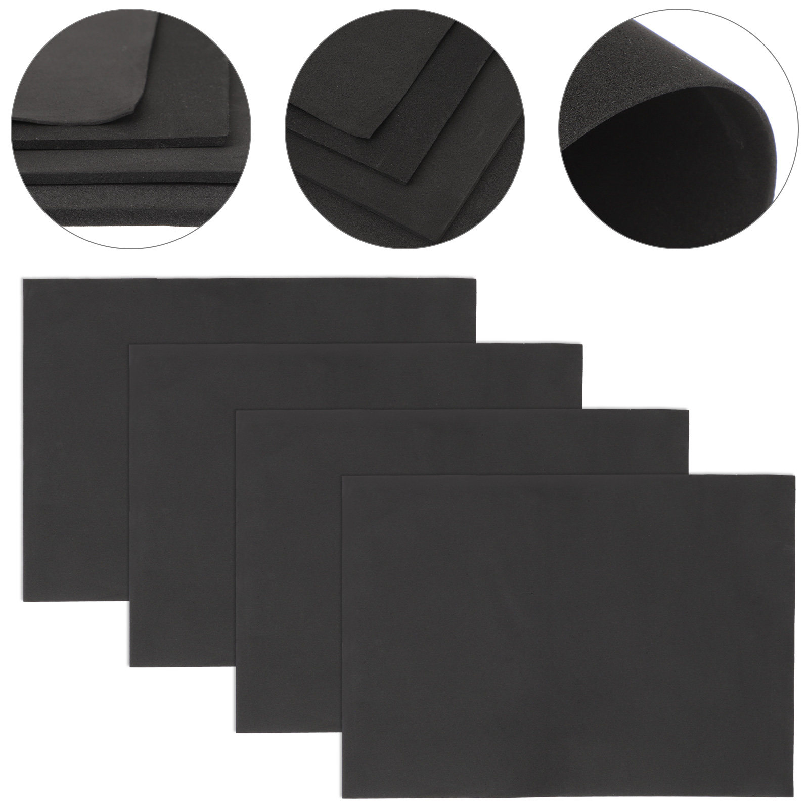 Cosplay Props Eva Foam - แผ่นโฟมอีวา 4 ชิ้น วัสดุงานฝีมือ DIY อุปกรณ์คอสเพลย์ทำมือ