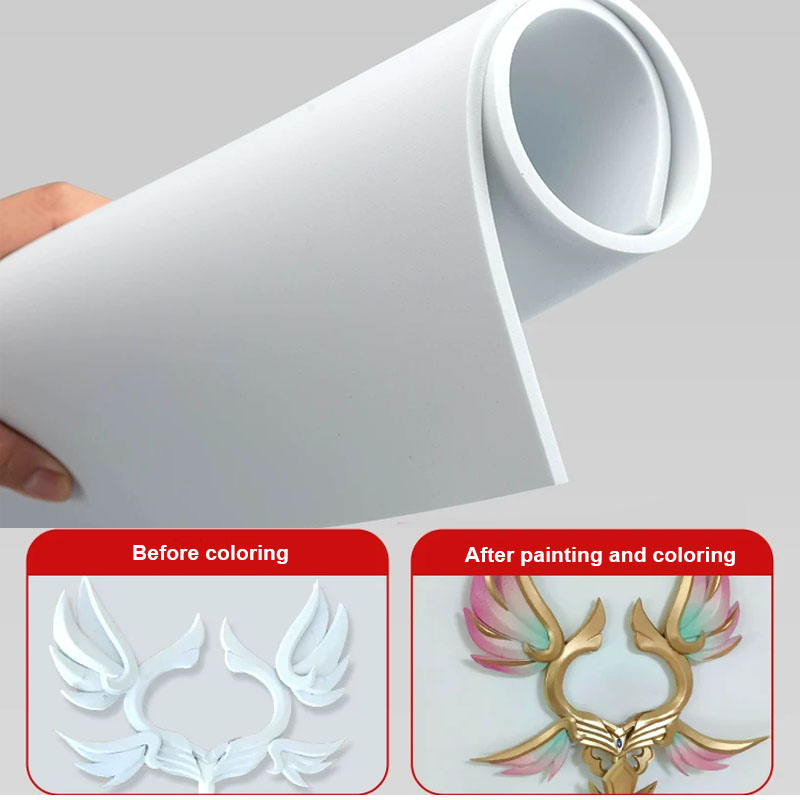 Cosplay Props Eva Foam - วัสดุอีวาบอร์ด สำหรับทำโมเดลคอสเพลย์ อุปกรณ์ประกอบฉาก โฟม EVA ความหนาแน่นสูง