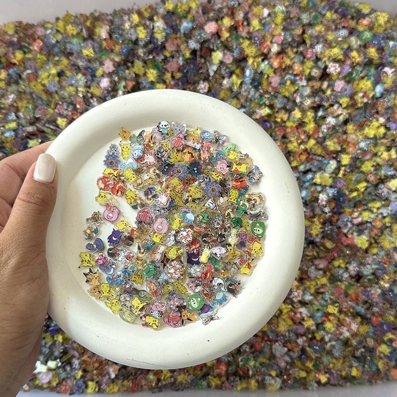 Cosplay Prop Filler - อะคริลิกโปเกมอนขนาด 1 ซม. สำหรับงาน DIY ของตกแต่งเรซิ่น