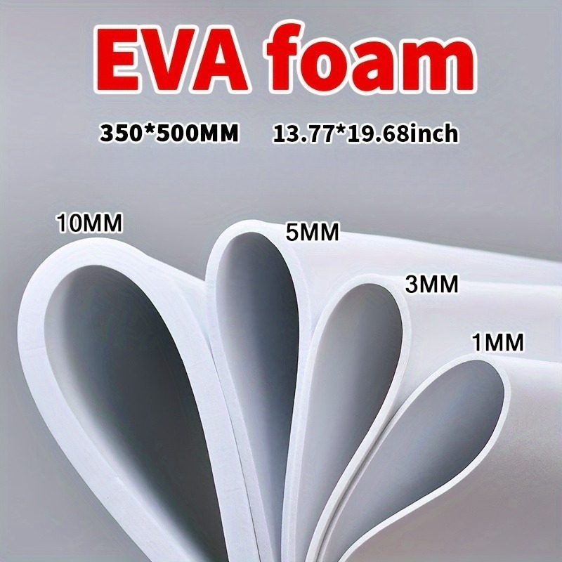 Cosplay Props Eva Foam - แผ่นโฟม EVA ขนาด 14x39 นิ้ว หนา