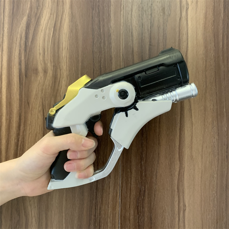 Dva Cosplay Prop - 1:1ปืนคอสเพลย์ OW Angels ชุดปืนยาวลายทหาร76 d.va Tracer