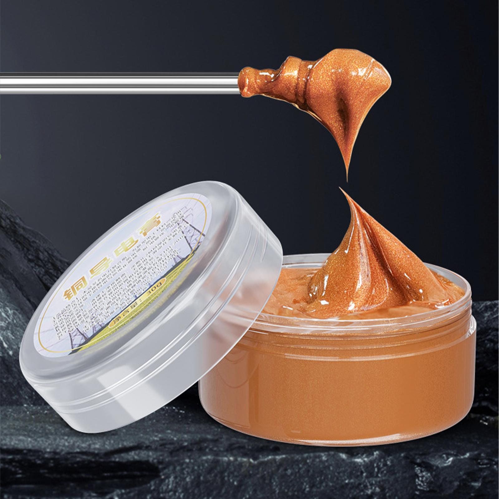 Contact Cement Glue - จาระบีทองแดงนำไฟฟ้า 30 กรัม สารยับยั้งสนิมและการกัดกร่อน สารหล่อลื่นแบบนำไฟฟ้า