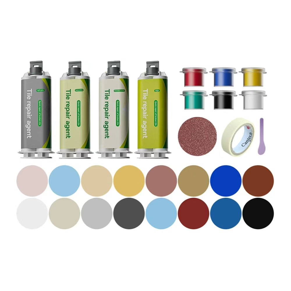 Contact Cement Glue - น้ำยาซ่อมแซมกระเบื้องเซรามิก แห้งเร็ว ซ่อมรอยแตก รอยบิ่น รอยตำหนิ ปิดรอยรั่ว