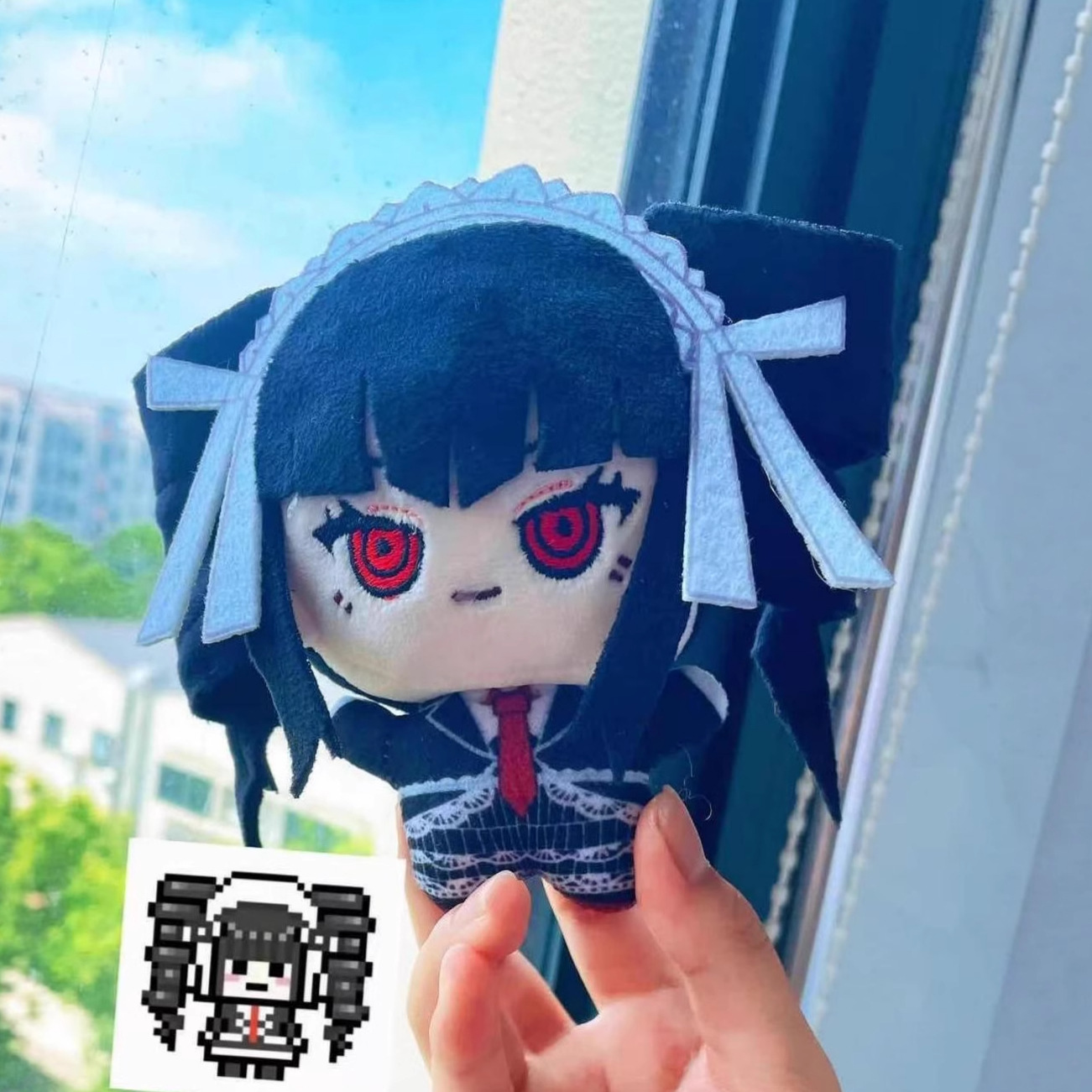 Cosplay Plushie Prop - ตุ๊กตาเซเลสเทีย ลูเดนเบิร์ก ขนาด 10 ซม. ตุ๊กตาอนิเมะ