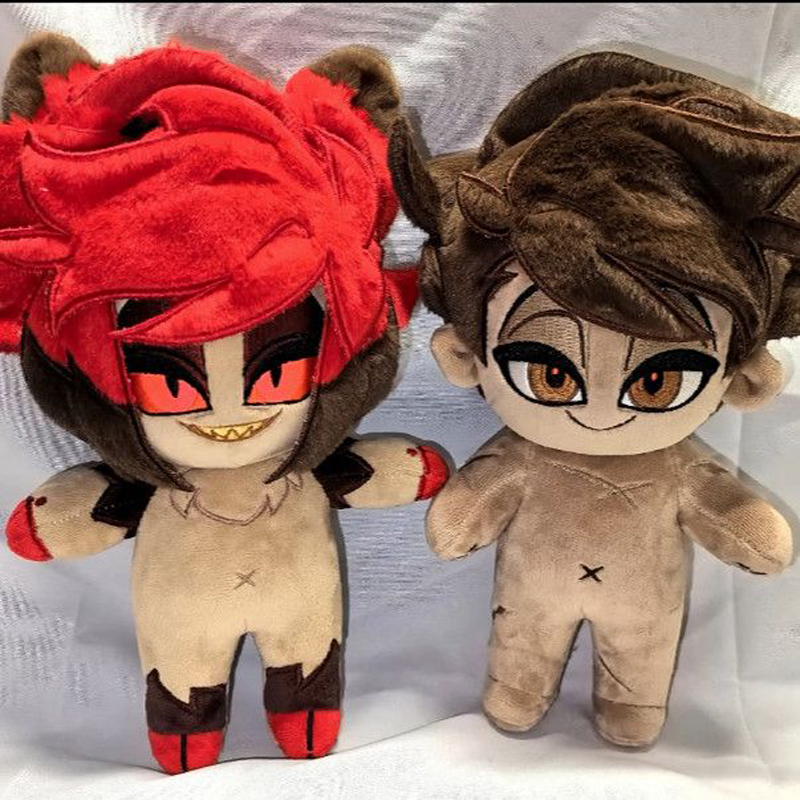 Cosplay Plushie Prop - ตุ๊กตาอนิเมะเฮลล์เฮซบิน อลาสตอร์ อดัม ขนาด 20 ซม.