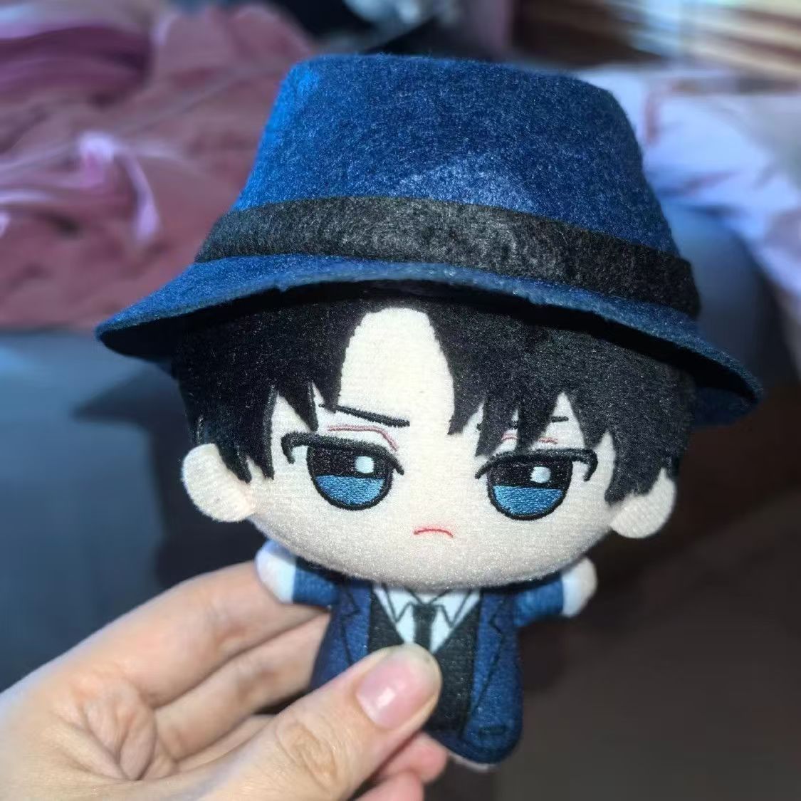 Cosplay Plushie Prop - ตุ๊กตาลีวายส์ แอคเคอร์แมน ขนาด 10 ซม. ตุ๊กตาอนิเมะคอสเพลย์