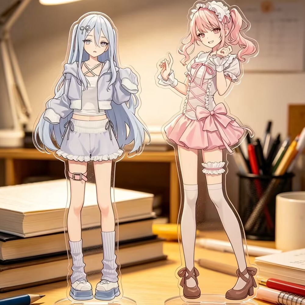 Acrylic Cosplay Prop - อะนิเมะโปรเจกต์เซไค ‌ อากิยามะ มิซึกิ โยอิซากิ คานาเดะ