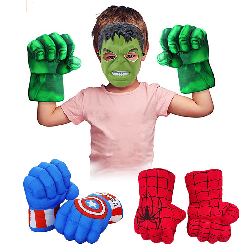 Cosplay Prop Foam - เด็ก Infinity War Smash ถุงมือ Superhero