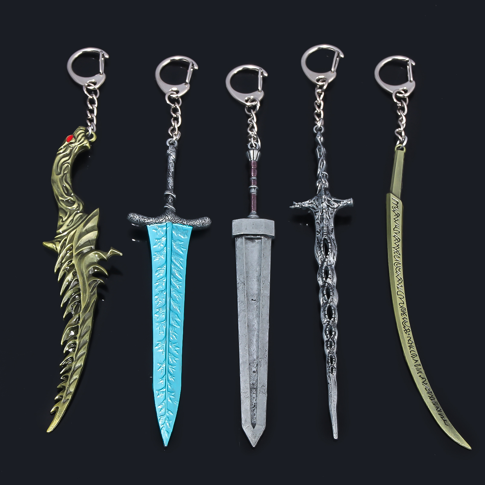 Bloodborne Cosplay Prop - 14 ซม.แหวน Dark Moon Greatswor Eldens