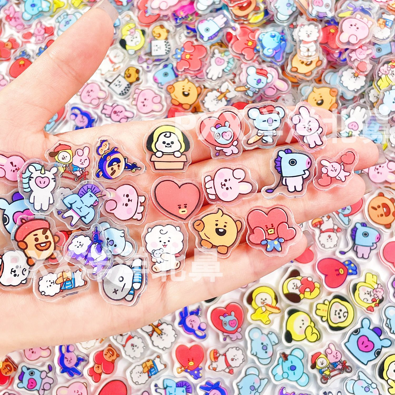 Acrylic Cosplay Prop - อะคริลิก BT21 BTS แบบชิ้นเดียว ขนาด 2