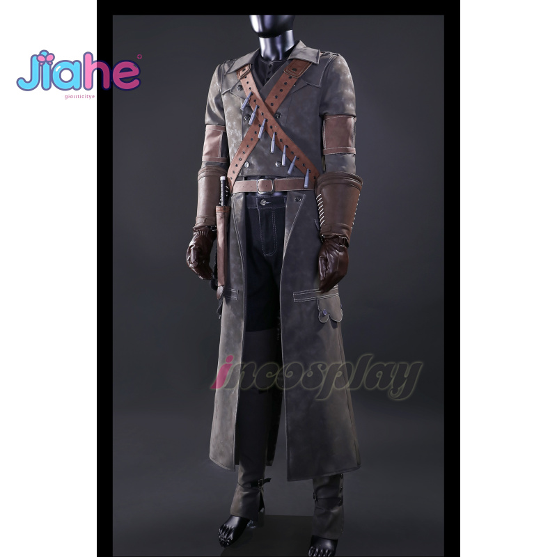 Bloodborne Cosplay Prop - ชุดคอสเพลย์ลุคฮันเตอร์ ยาร์นทาวน์ จากเกม Bloodborne สำหรับฮาโลวีน งานคาร์นิวัล