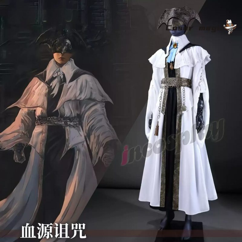 Bloodborne Cosplay Prop - ชุดคอสเพลย์วงประสานเสียงจากเกม Bloodborne ปี 2025 สำหรับงานปาร์ตี้ฮาโลวีน งานคาร์นิวัล