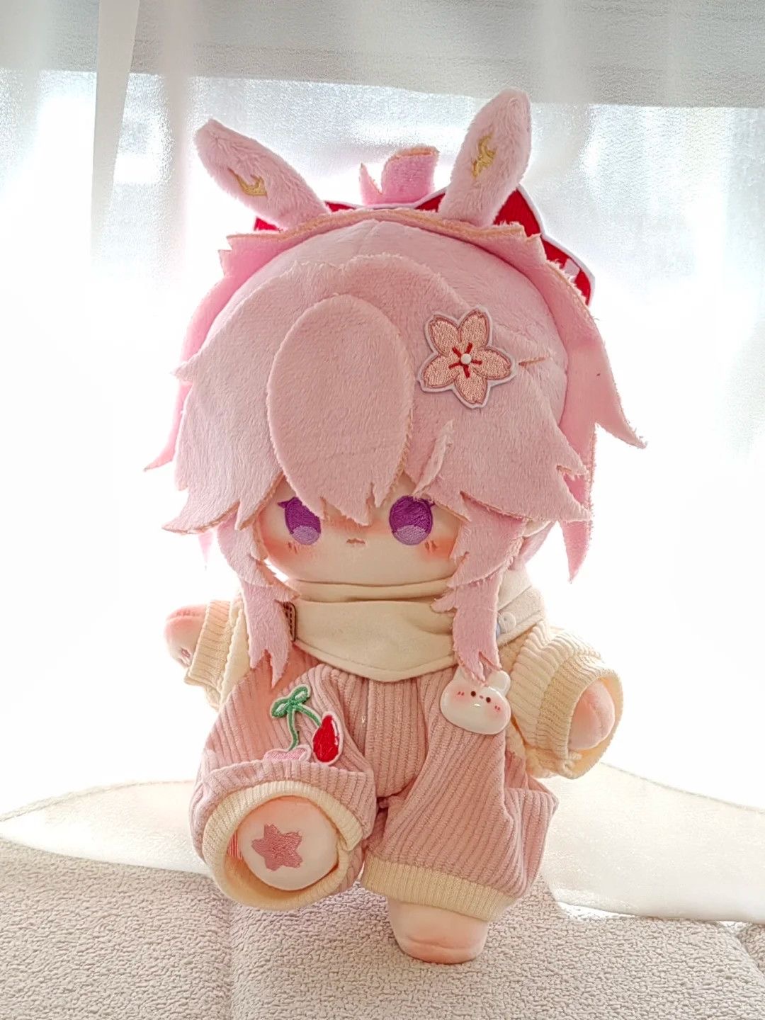 Cosplay Plushie Prop - ตุ๊กตาอนิเมะ Honkai Star Rail Evanescia ขนาด