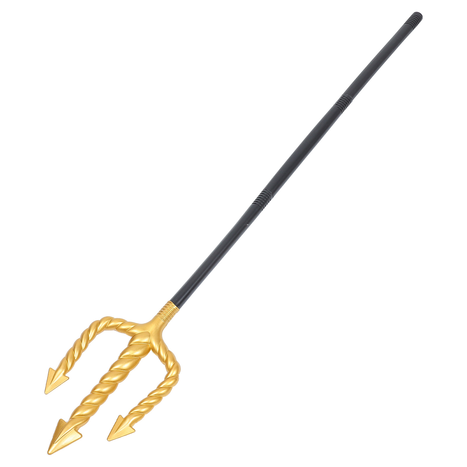 Easy Cosplay Prop - อุปกรณ์ประกอบฉากคอสเพลย์รูปทรงตรีศูล ทำจากพลาสติก สำหรับงานปาร์ตี้ฮาโลวีน งานแฟนซี งานคาร์นิวัล น้ำหนักเบา