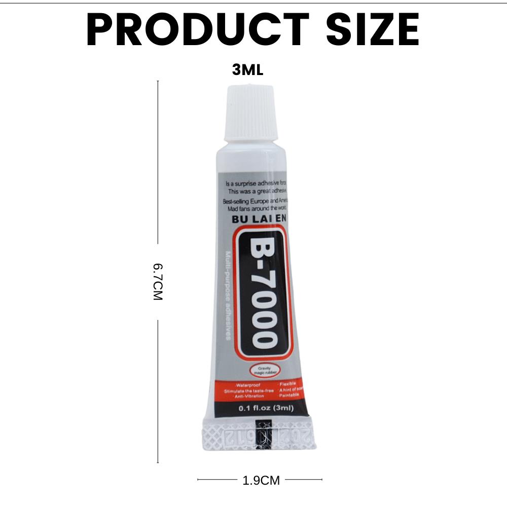 1/5/10/20pcs B7000 3ML แก้วพลา - Contact Cement Glue บทวิจารณ์และราคา