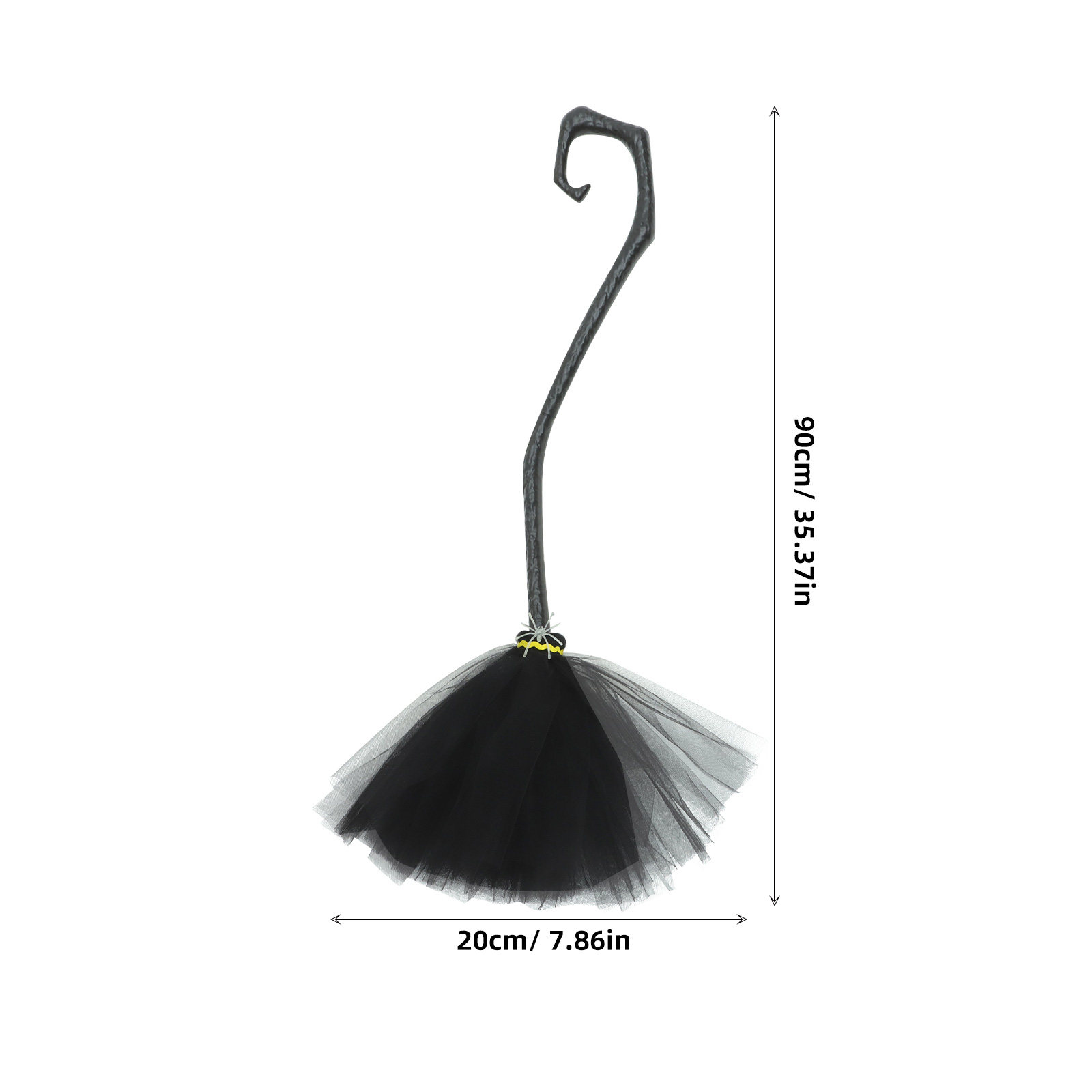 ไม้กวาดแม่มดฮาโลวีน พลาสติกผสม - Detachable Cosplay Prop บทวิจารณ์และราคา