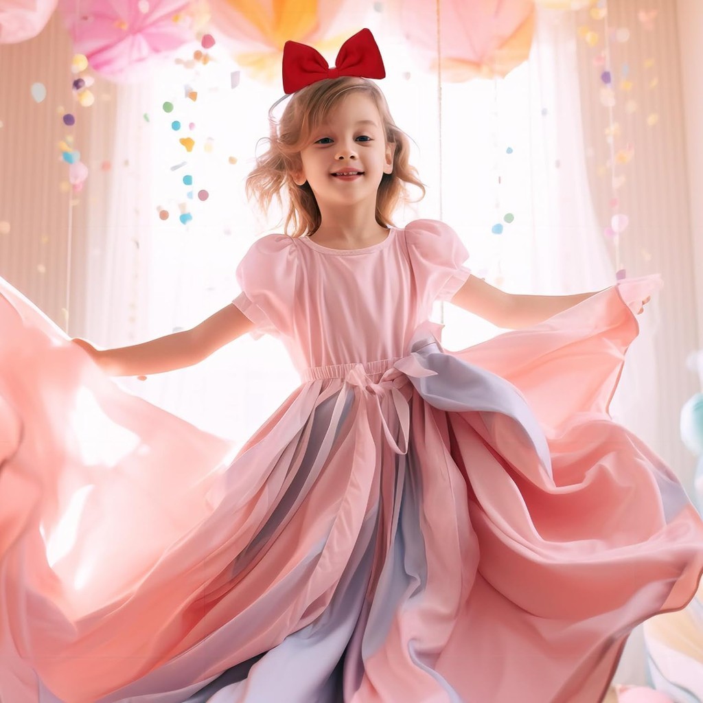 ที่คาดผมโบว์ใหญ่สีแดงน่ารักสำห - Cosplay Floating Prop บทวิจารณ์และราคา