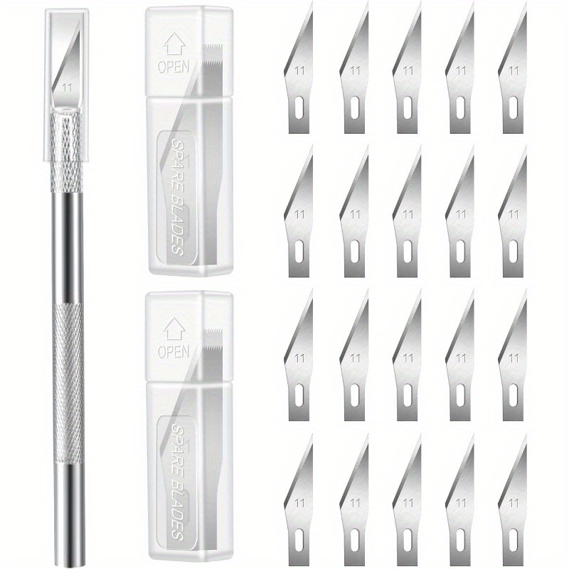 ชุดมีดงานฝีมือ รวมถึงมีดเอ็กแซ - Craft Knife Set บทวิจารณ์และราคา