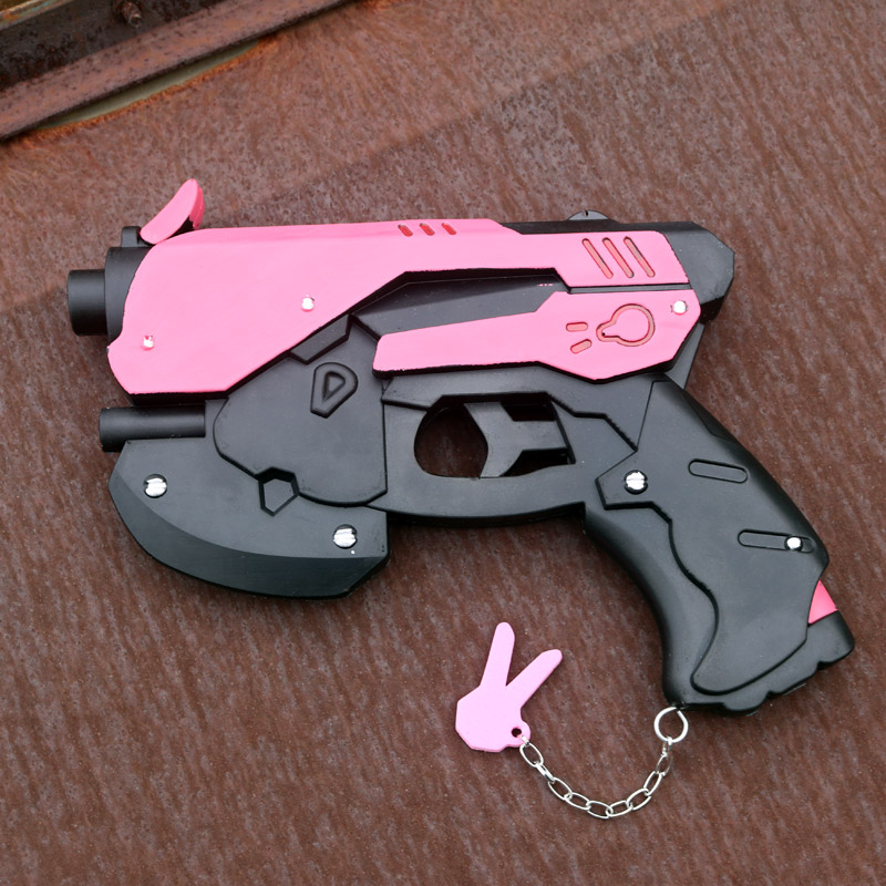 ขนาดจริง D.Va ปืนอาวุธ Hana So - Dva Cosplay Prop บทวิจารณ์และราคา