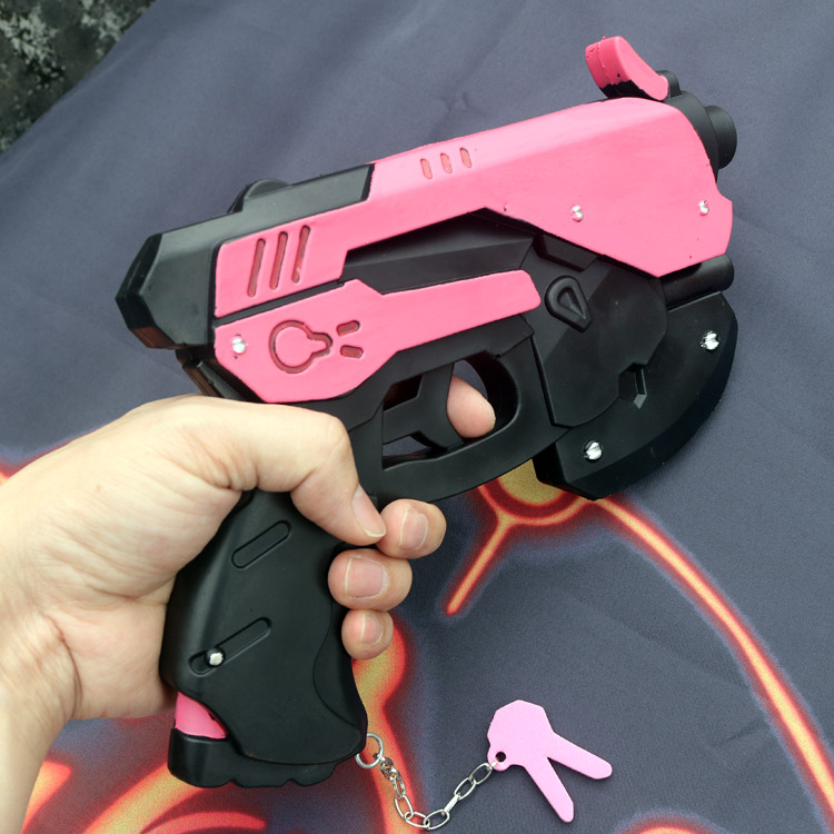 ขนาดจริง D.Va ปืนอาวุธ Hana So - Dva Cosplay Prop บทวิจารณ์และราคา