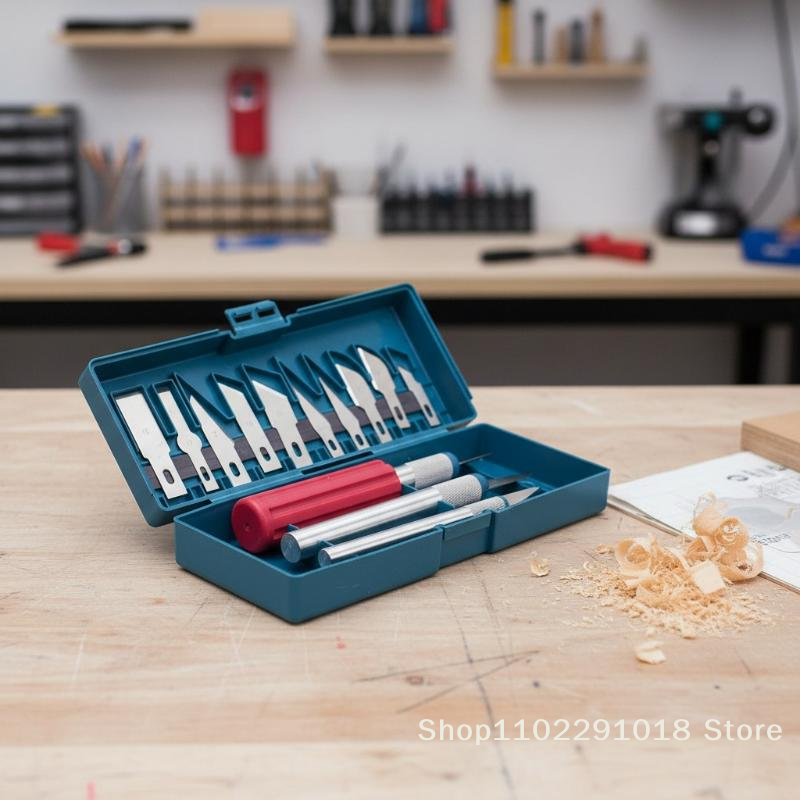ชุดมีดอเนกประสงค์ 13 ชิ้น พร้อ - Craft Knife Set บทวิจารณ์และราคา