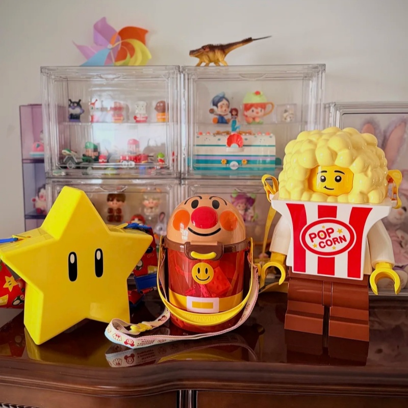 กระเป๋าใส่ป๊อปคอร์นสไตล์ตัวต่อ - Cosplay Prop Building บทวิจารณ์และราคา