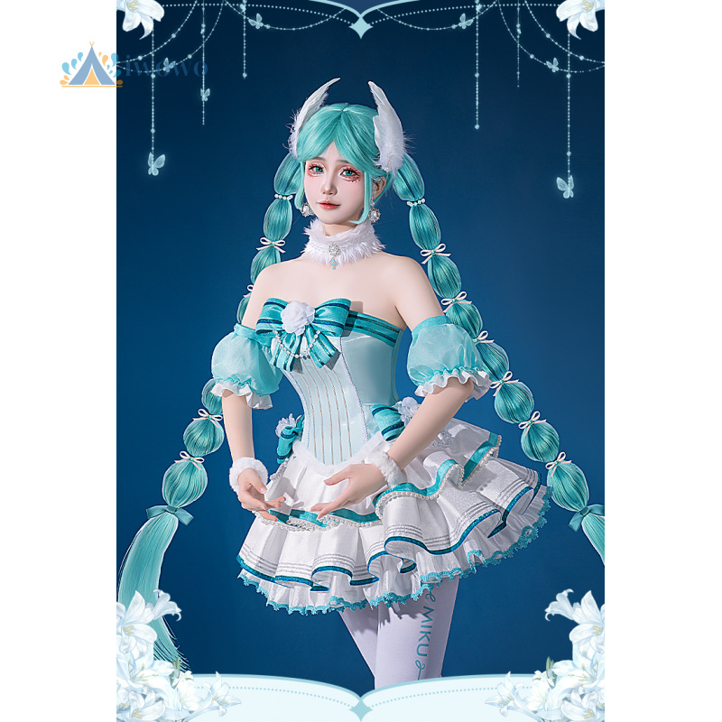 ชุดคอสเพลย์มิคุจากอนิเมะ Proje - Fishbones Cosplay Prop บทวิจารณ์และราคา