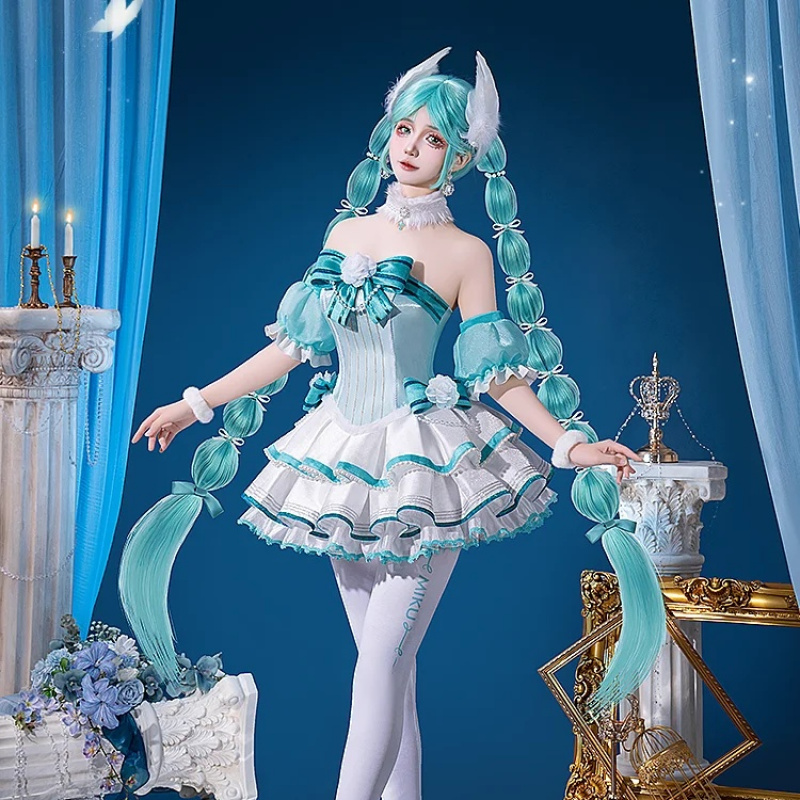 ชุดคอสเพลย์มิคุจากอนิเมะ Proje - Fishbones Cosplay Prop บทวิจารณ์และราคา