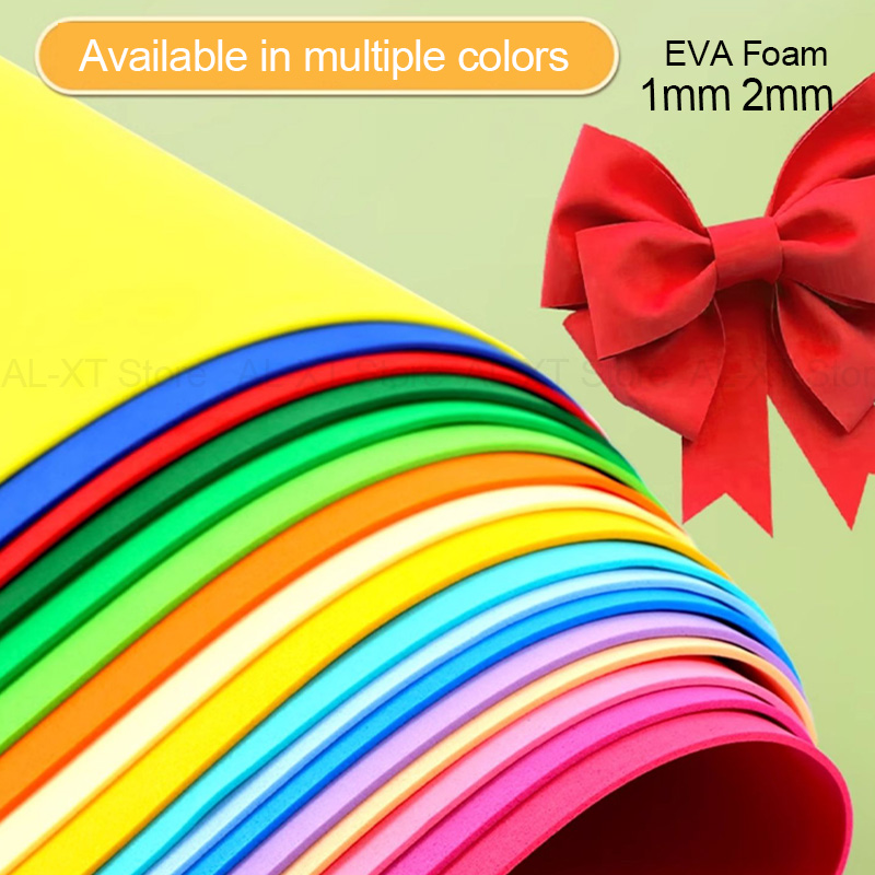 แผ่นโฟม EVA สี หนา 1 มม. 2 มม. - Cosplay Props Eva Foam บทวิจารณ์และราคา