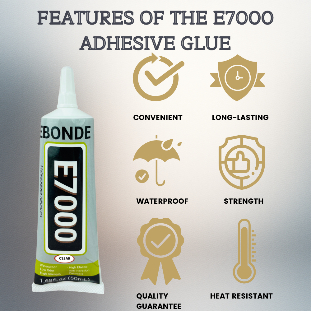 กาวอเนกประสงค์ E7000 - ยึดติดแ - Contact Cement Glue บทวิจารณ์และราคา