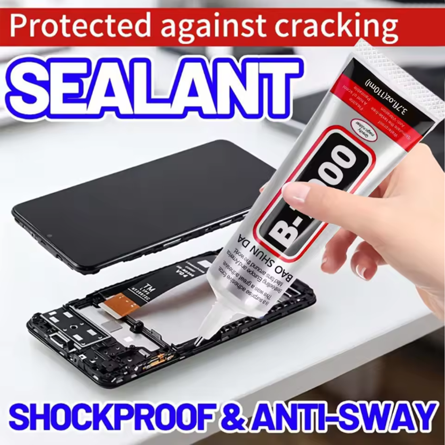 กาวซ่อมโทรศัพท์ B-7000 ใส ใช้ไ - Contact Cement Glue บทวิจารณ์และราคา