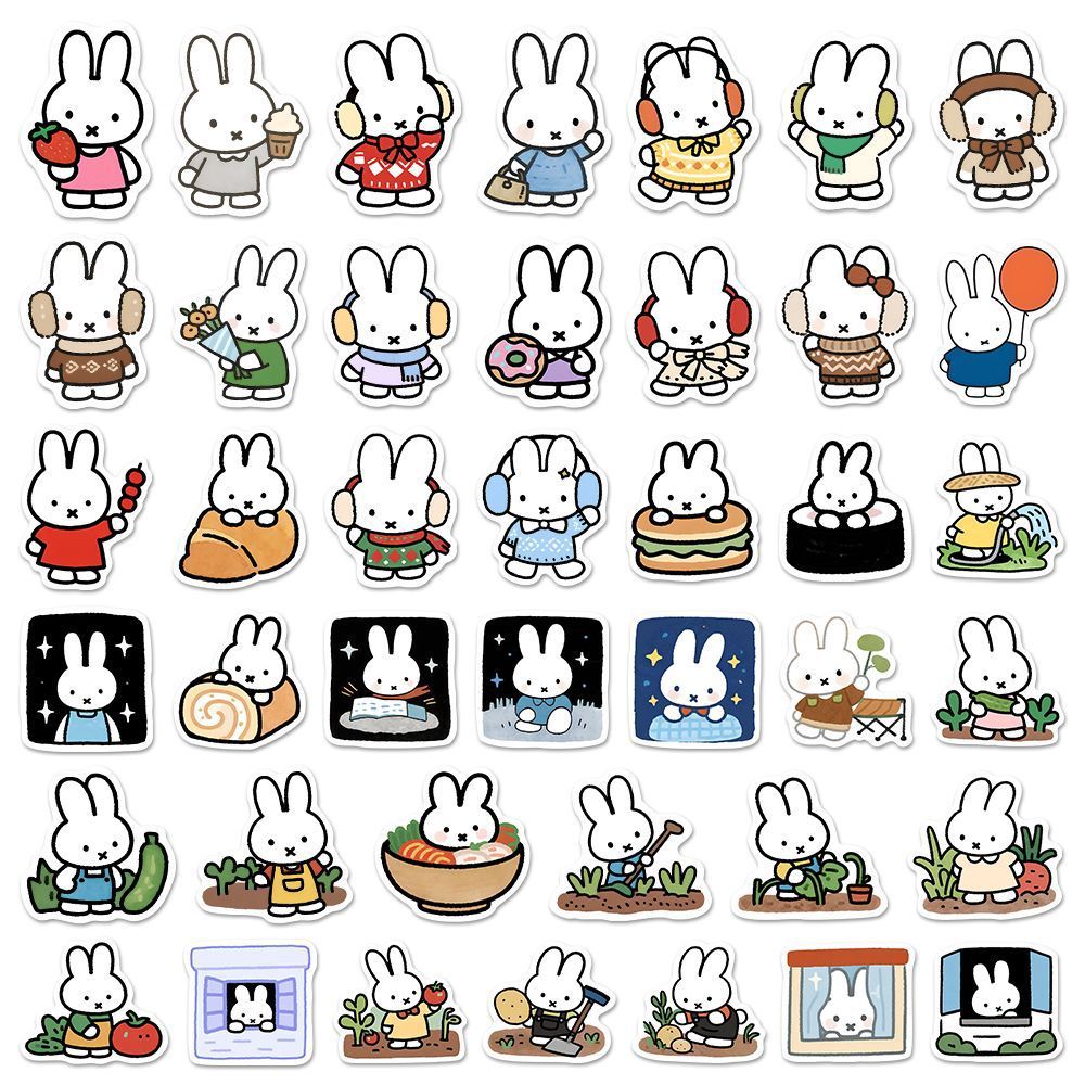 80 ชิ้น คาวาอิ มิฟฟี่ สติกเกอร - Cosplay Floating Prop บทวิจารณ์และราคา
