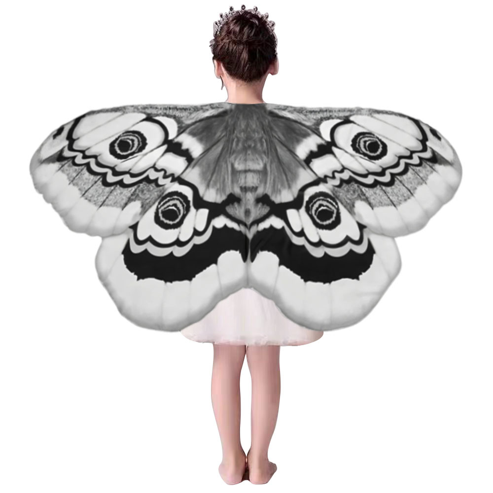เด็ก Moth Wings Cape เครื่องแต - Cosplay Floating Prop บทวิจารณ์และราคา