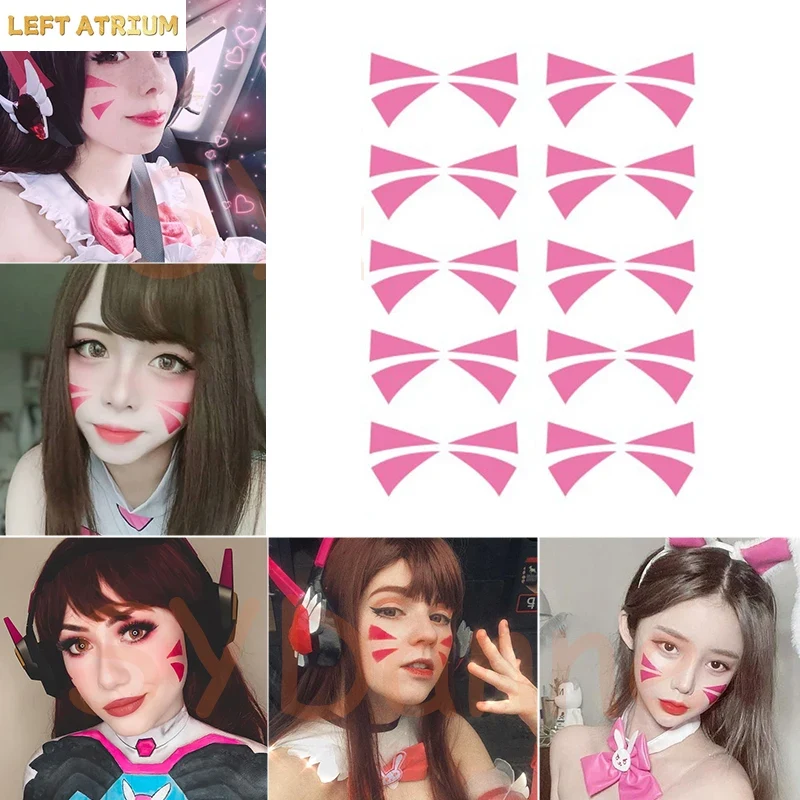 สติ๊กเกอร์ D.Va อุปกรณ์คอสเพลย - Dva Cosplay Prop บทวิจารณ์และราคา