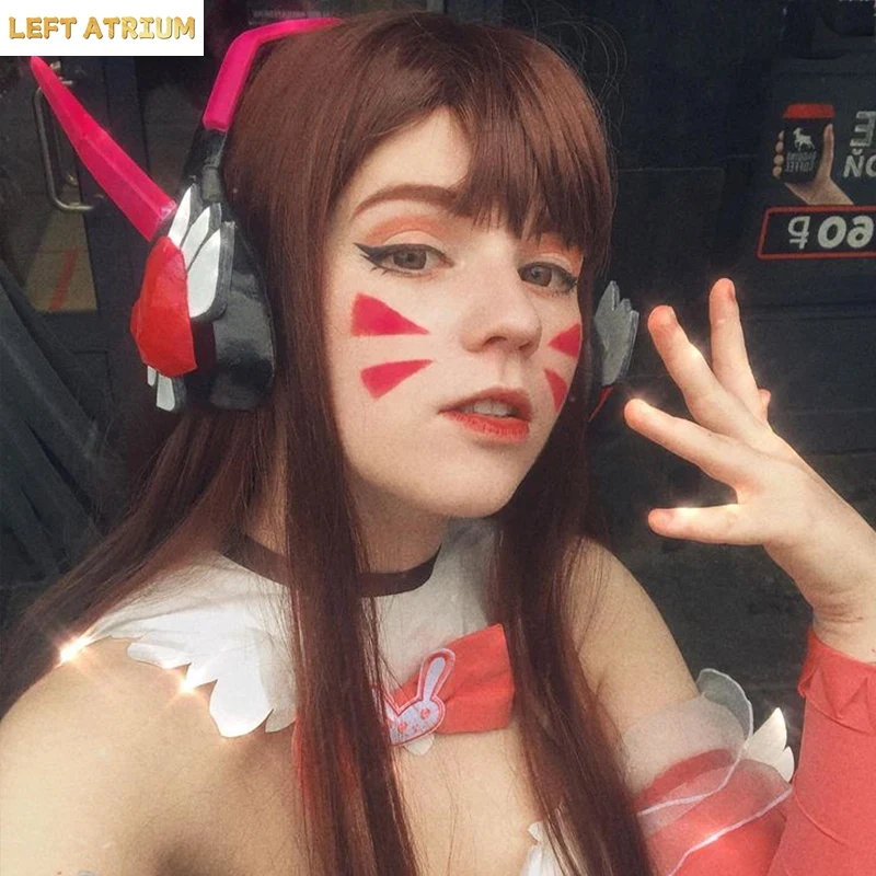 สติ๊กเกอร์ D.Va อุปกรณ์คอสเพลย - Dva Cosplay Prop บทวิจารณ์และราคา