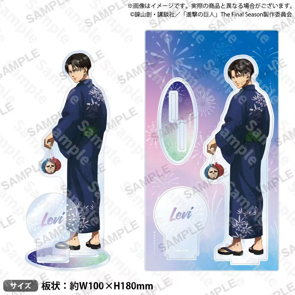 ฟิกเกอร์ลีวายส์ ไททันยักษ์ พร้ - Acrylic Cosplay Prop บทวิจารณ์และราคา
