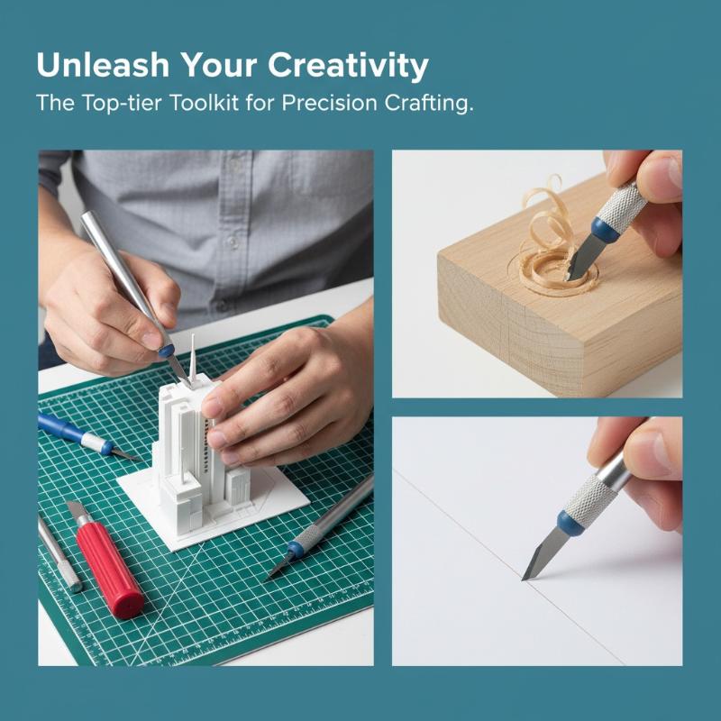 ชุดมีดงานฝีมือ DIY ความแม่นยำส - Craft Knife Set บทวิจารณ์และราคา