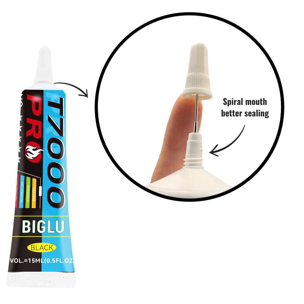 BIGLU T7000 PRO กาวสีดํา Conta - Contact Cement Glue บทวิจารณ์และราคา