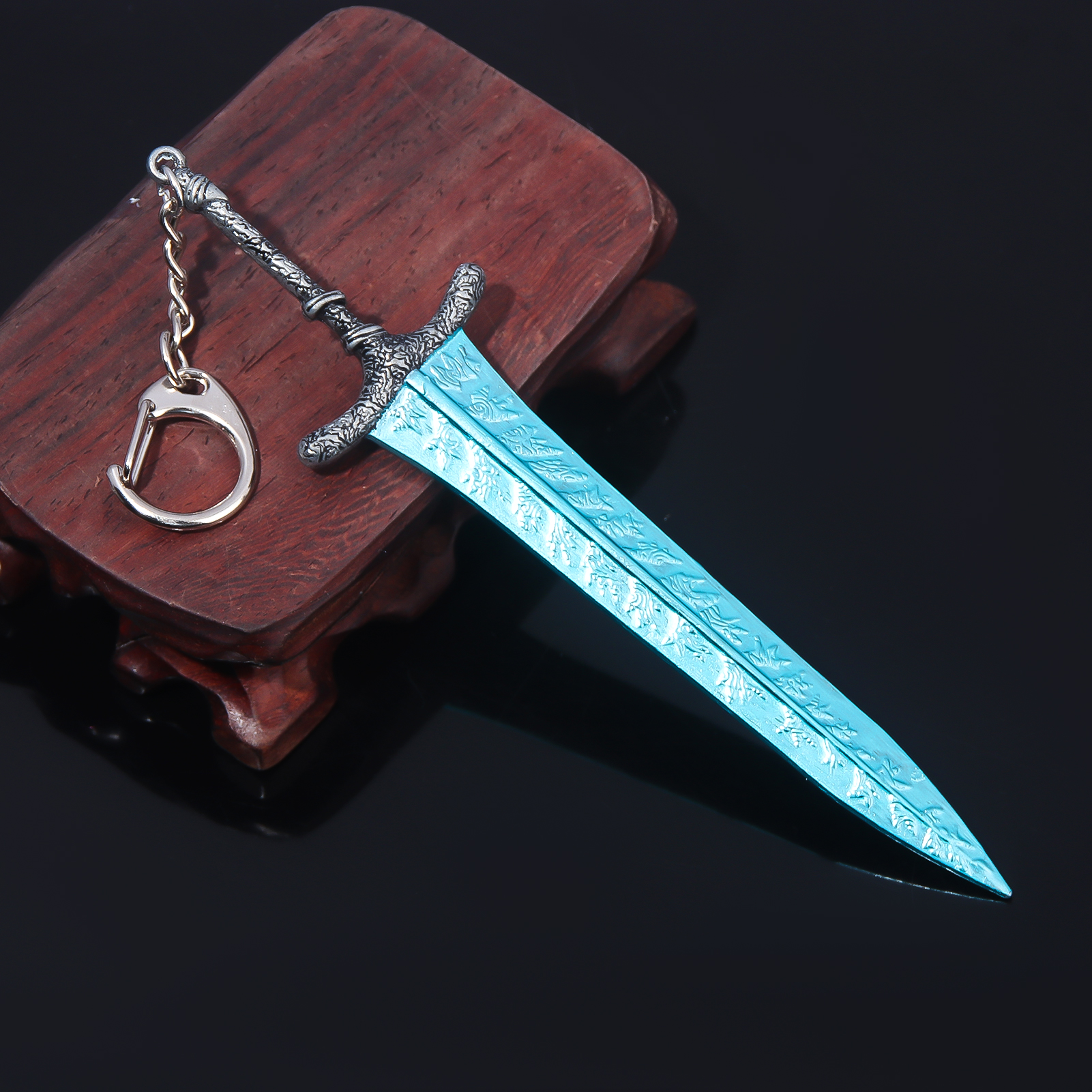 14 ซม.แหวน Dark Moon Greatswor - Bloodborne Cosplay Prop บทวิจารณ์และราคา