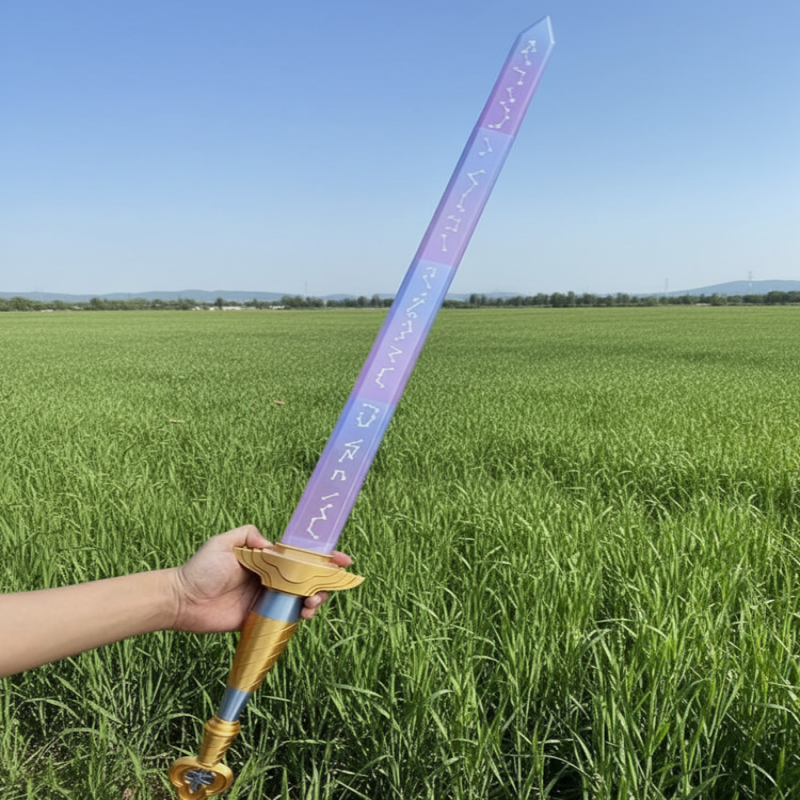 ดาบยาวคอสเพลย์นักล่าปีศาจสไตล์ - Cosplay Prop Knife บทวิจารณ์และราคา