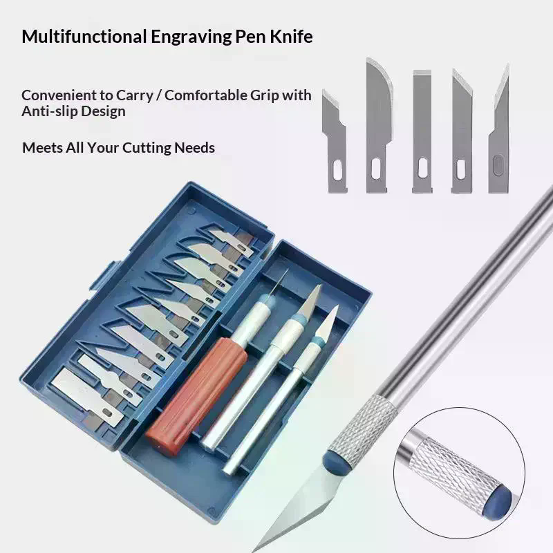 ชุดมีดแกะสลักอเนกประสงค์ 13 ชิ - Craft Knife Set บทวิจารณ์และราคา