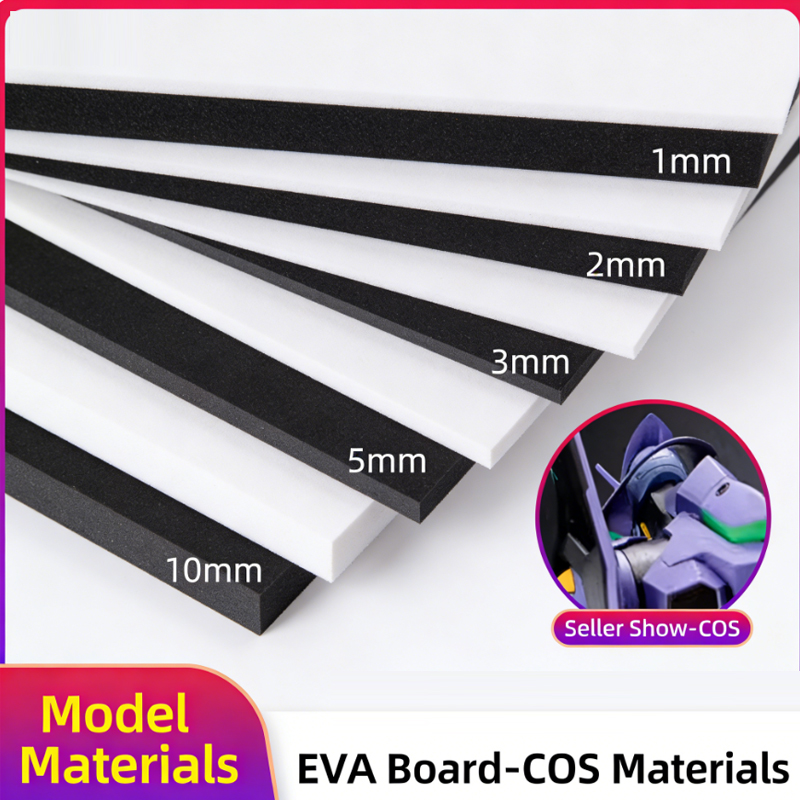 แผ่นโฟม EVA สีดำ 38 องศา สำหรั - Cosplay Props Eva Foam บทวิจารณ์และราคา