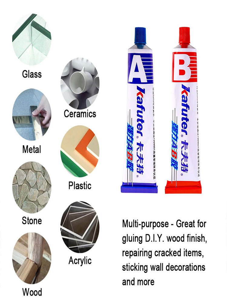 2PCS A + B อีพ็อกซี่เรซิ่นกาว  - Contact Cement Glue บทวิจารณ์และราคา
