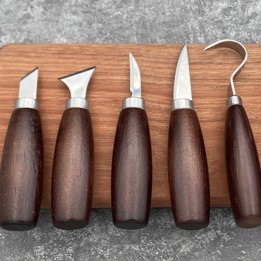 ชุดเครื่องมือแกะสลักไม้ 5 ชิ้น - Craft Knife Set บทวิจารณ์และราคา