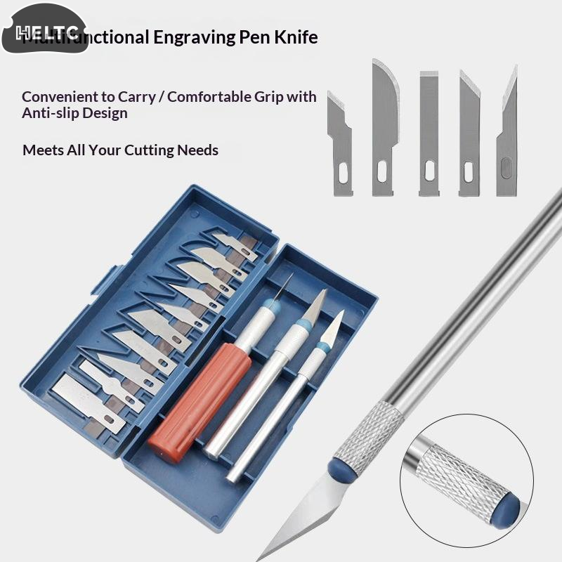 ชุดมีดแกะสลักอเนกประสงค์ 13 ชิ - Craft Knife Set บทวิจารณ์และราคา